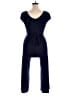 Un Deux Trois Solid Blue Jumpsuit Size XL - photo 2