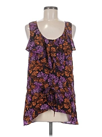 Lil Sleeveless Silk Top (view 1)