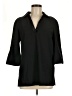 Brooks Brothers Black 3/4 Sleeve Blouse Size M - photo 1