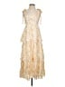 Mine Yellow Cocktail Dress Size S - photo 1