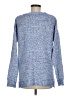 Everly 100% Acrylic Blue Pullover Sweater Size M - photo 2