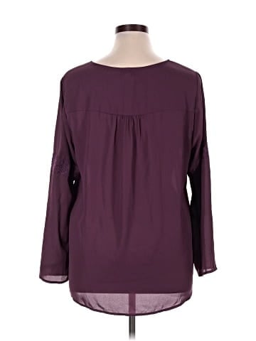 Eyelash Couture Long Sleeve Blouse (view 2)
