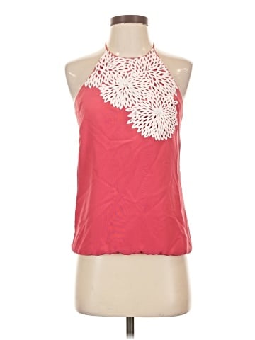 Matty M Sleeveless Silk Top (view 1)