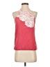 Matty M 100% Silk Red Sleeveless Silk Top Size XS - photo 1