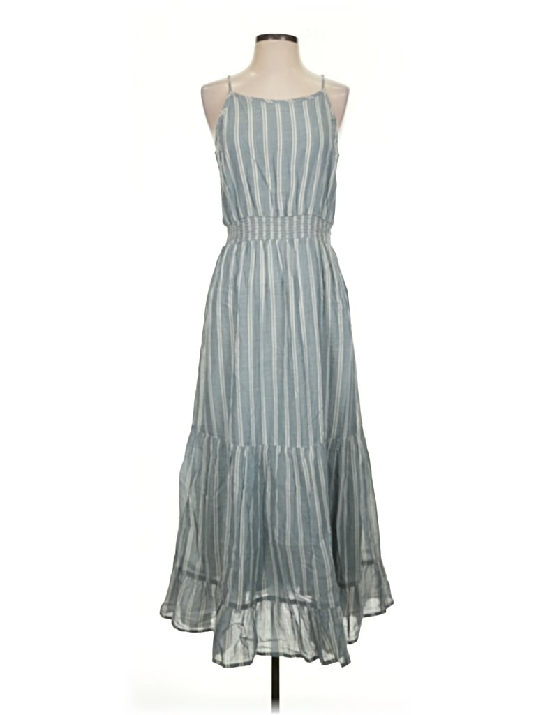 Pre-owned Toad And Co Casual Dress In Gray