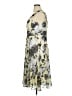 Connected Apparel 100% Polyester Floral Gray Cocktail Dress Size 16 - photo 5
