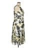 Connected Apparel 100% Polyester Floral Gray Cocktail Dress Size 16 - photo 4