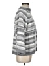 Ruby Rd. 100% Acrylic Stripes Gray Turtleneck Sweater Size L - photo 4