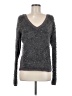 Trouve Metallic Gray Pullover Sweater Size M - photo 1