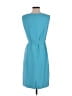 Due Per Due 100% Polyester Solid Teal Blue Cocktail Dress Size 4 - photo 2
