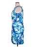 AB Studio Print Blue Cocktail Dress Size 16 - photo 5