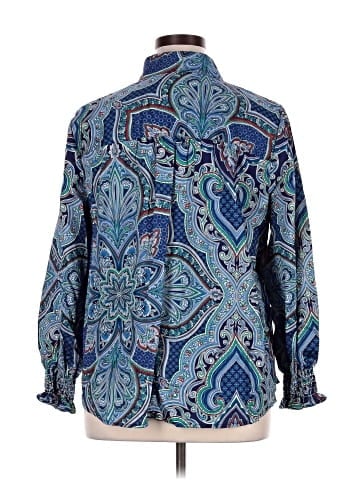 Foxcroft Long Sleeve Button-Down Shirt (view 2)