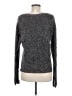 Trouve Metallic Gray Pullover Sweater Size M - photo 2