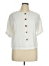 Unbranded Ivory Short Sleeve Blouse Size XL - photo 1