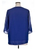 VIISHOW Blue 3/4 Sleeve Blouse Size XL - photo 2