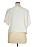 Unbranded Ivory Short Sleeve Blouse Size XL - photo 2