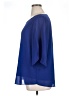 VIISHOW Blue 3/4 Sleeve Blouse Size XL - photo 5