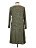 Gap Solid Gray Casual Dress Size S - photo 2