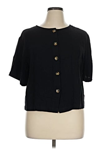Unbranded Short Sleeve Blouse (view 1)