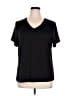 Active Black Short Sleeve T-Shirt Size 1X - photo 1