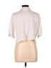 Moa Moa Ivory Short Sleeve Blouse Size L - photo 2