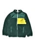 Hanna Andersson 100% Polyester Color Block Green Track Jacket Size 10 - photo 1