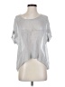 Kerisma 100% Acrylic Silver Short Sleeve Top Size Sm - Med - photo 1
