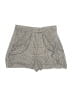 Zara Basic Houndstooth Ivory Shorts Size XS - photo 1