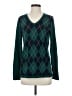 Tommy Hilfiger Argyle Teal Pullover Sweater Size S - photo 1