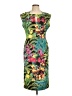 ECI Tropical Green Cocktail Dress Size 10 - photo 1