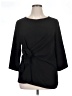 Gibson Black 3/4 Sleeve Blouse Size XL - photo 1
