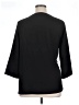 Gibson Black 3/4 Sleeve Blouse Size XL - photo 2