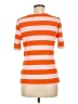 Cato Stripes Orange Short Sleeve T-Shirt Size M - photo 2