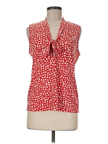Anne Klein Sleeveless Blouse (view 1)