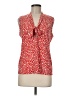 Anne Klein Red Sleeveless Blouse Size M - photo 1
