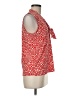 Anne Klein Red Sleeveless Blouse Size M - photo 4