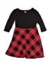 Old Navy 100% Cotton Argyle Red Dress Size 6 - 7 - photo 1