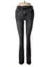 H&M Chevron-herringbone Gray Jeans Size 6 - photo 1