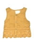 Zara Yellow Sleeveless Blouse Size 9 - photo 1