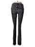H&M Chevron-herringbone Gray Jeans Size 6 - photo 2