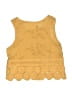 Zara Yellow Sleeveless Blouse Size 9 - photo 2