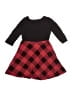 Old Navy 100% Cotton Argyle Red Dress Size 6 - 7 - photo 2