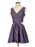 ASOS Purple Cocktail Dress Size 10 - photo 2