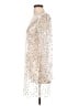 Emelia Stars Ivory Cocktail Dress Size L - photo 5