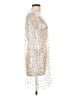 Emelia Stars Ivory Cocktail Dress Size L - photo 4