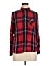 Woolrich 100% Rayon Plaid Red Long Sleeve Button-Down Shirt Size M - photo 1