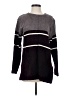 Casual Corner 100% Acrylic Stripes Gray Pullover Sweater Size S - photo 1