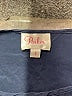 Parker 100% Silk Blue 3/4 Sleeve Top Size S - photo 7
