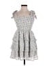 Francesca's Blue Casual Dress Size S - photo 1