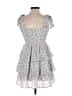 Francesca's Blue Casual Dress Size S - photo 2